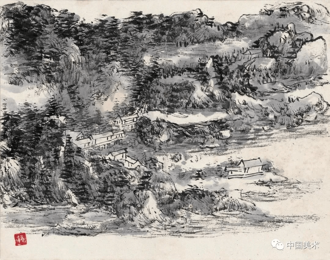 黄宾虹山水画精品欣赏