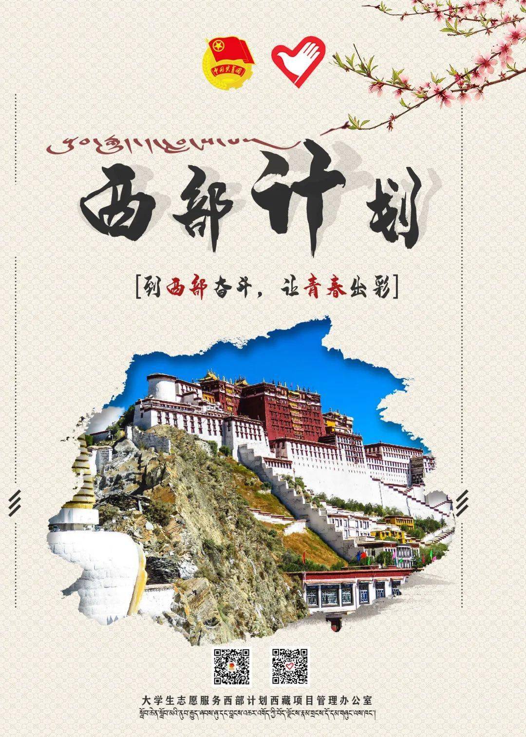 今天,小志为大家送上2021年西部计划西藏专项招募宣传海报,带大家一同