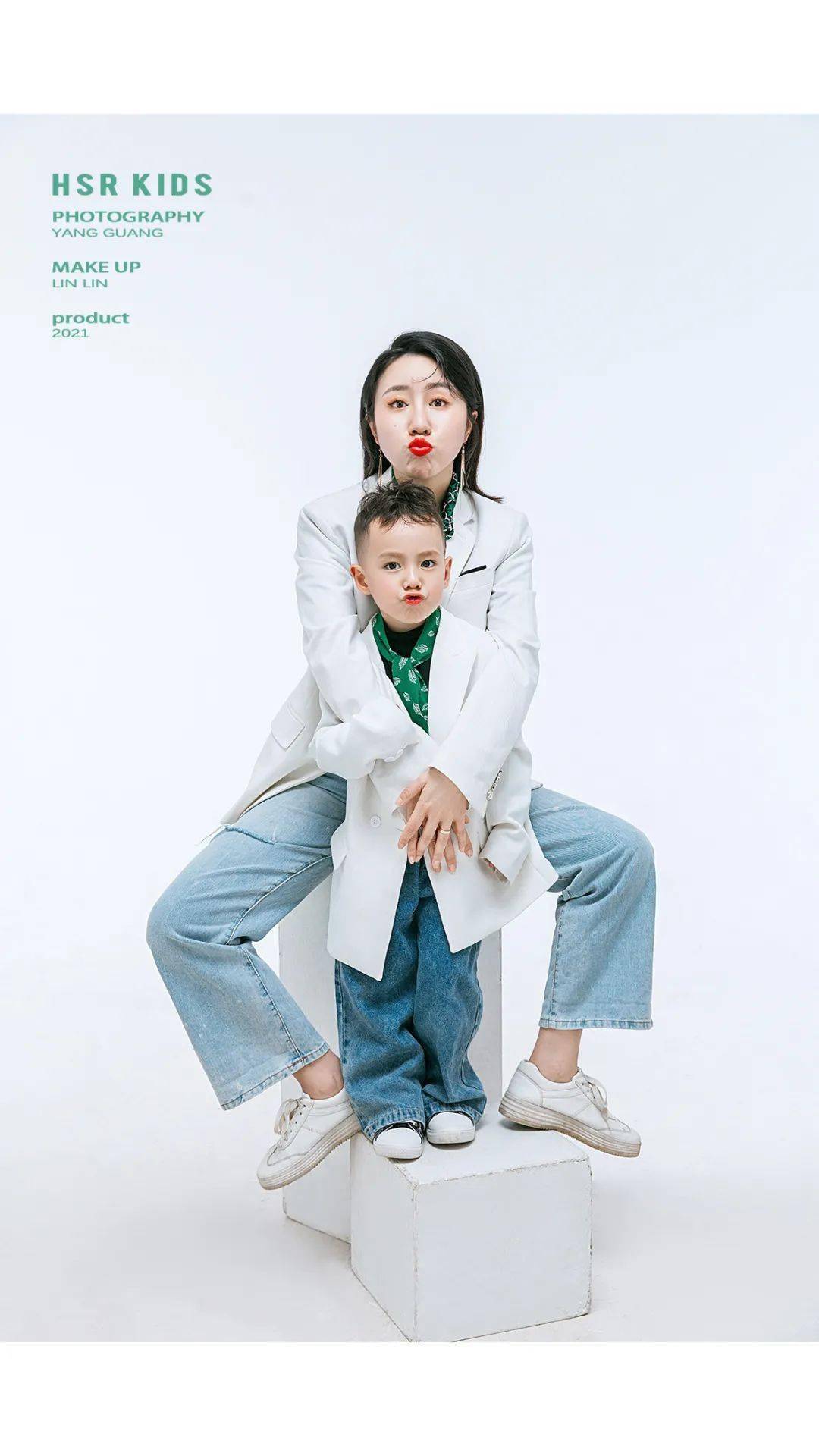 韩尚儿亲子写真爱是陪伴定格最美时光