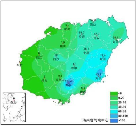 海南正式進入汛期汛期氣候趨勢預測