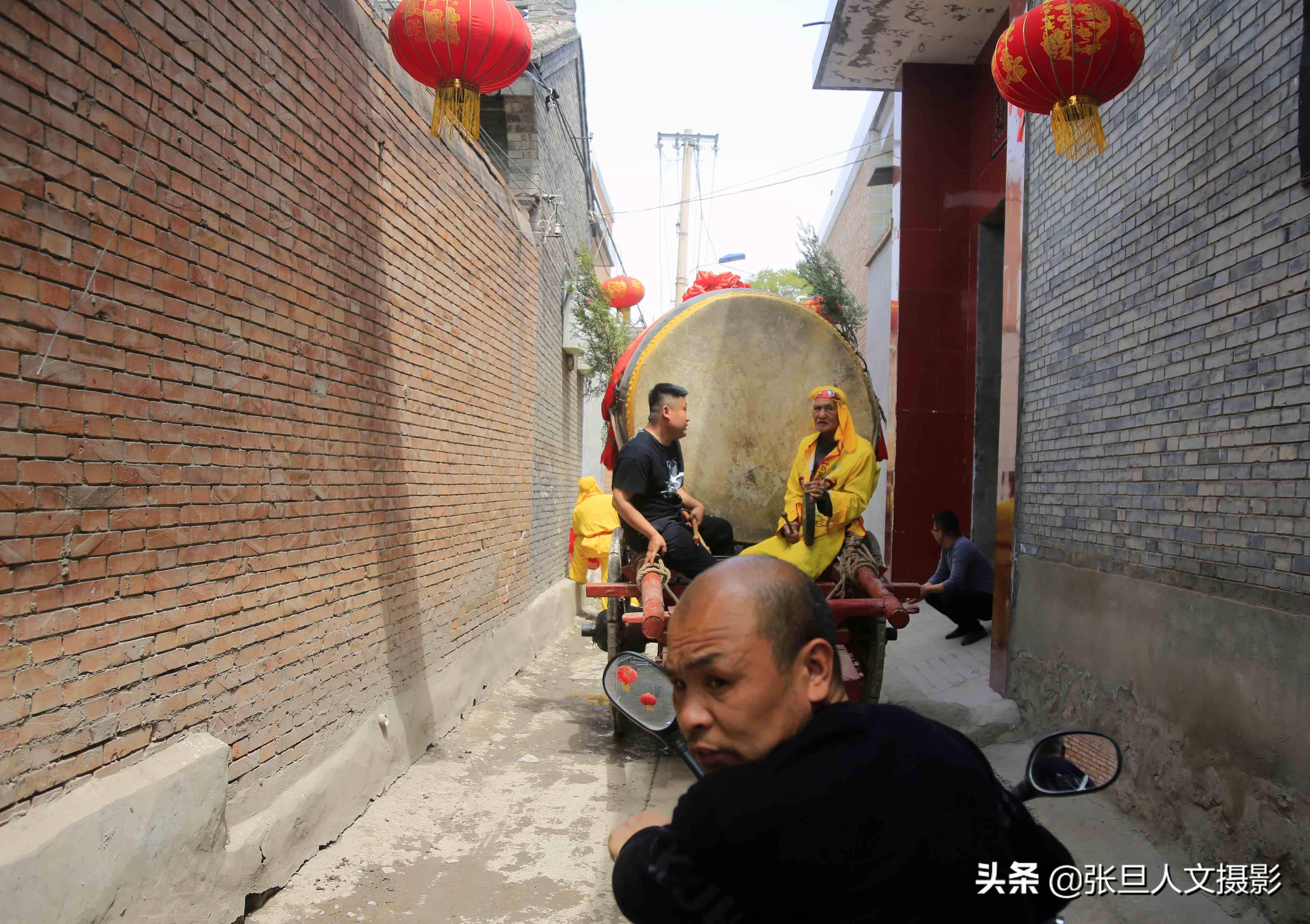 西北院二龍戲珠鼓,東院角端鼓,南院秦瓊打虎鼓,廟巷和合二仙鼓