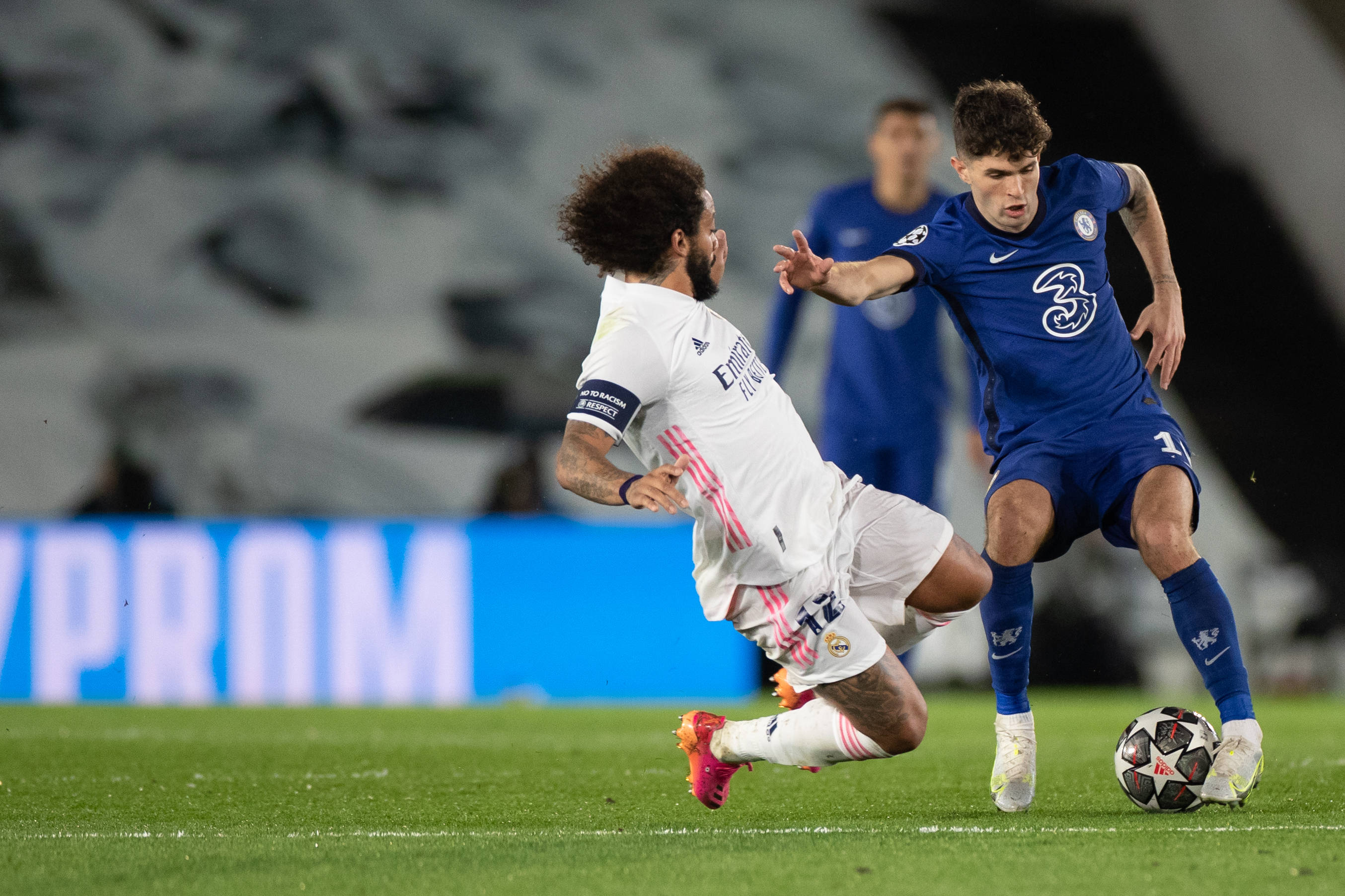 足球——欧冠:皇家马德里平切尔西