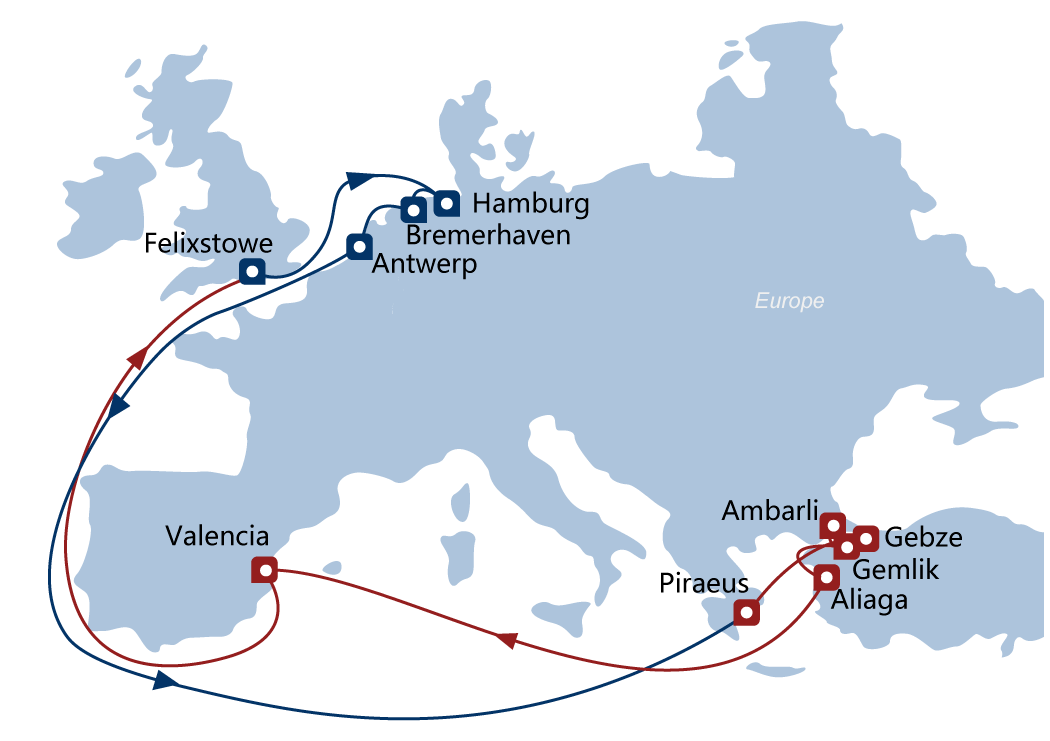中远海运钻石快航旗舰航线完成跨越升级
