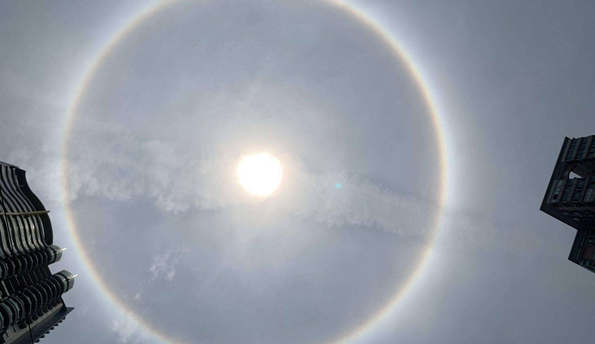 日晕三更雨,广州会下雨吗?
