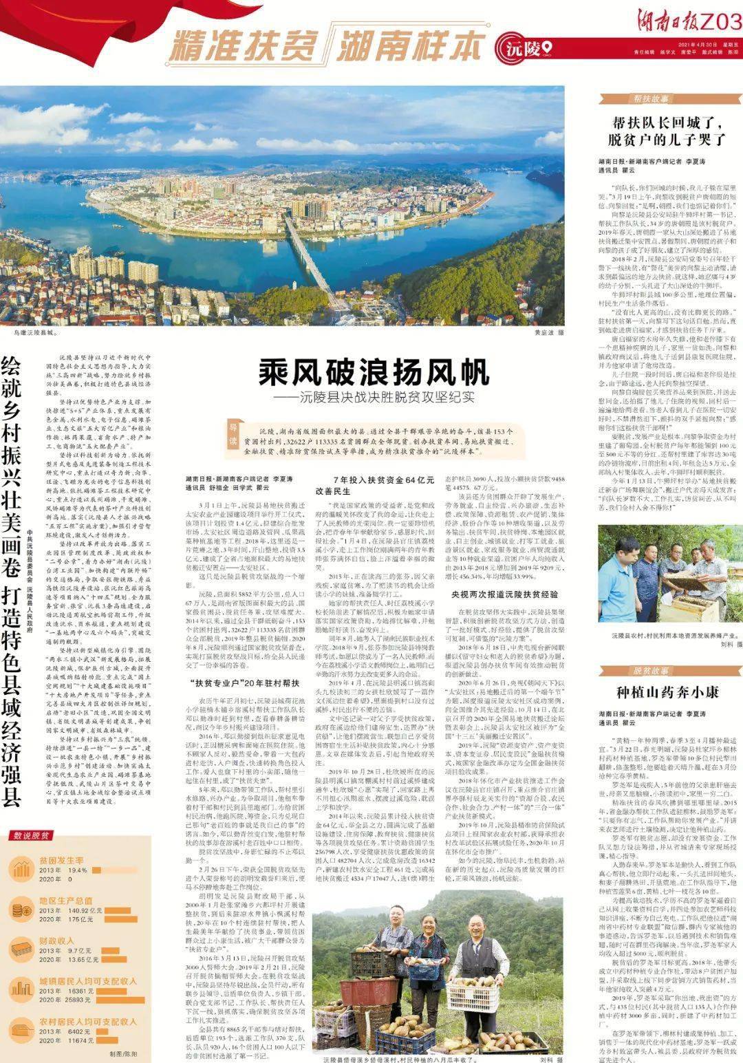 湖南51个贫困县gdp_图解丨湖南清零 51个贫困县脱贫摘帽历程(3)