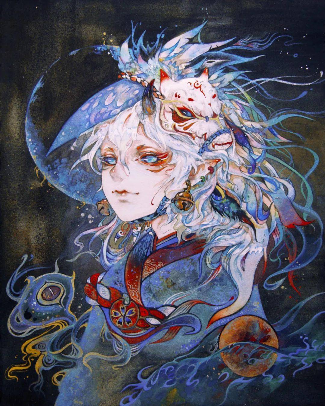 阅后即焚毕业于广美一个喜欢发完就删的手绘神仙看到她的画记得先保存