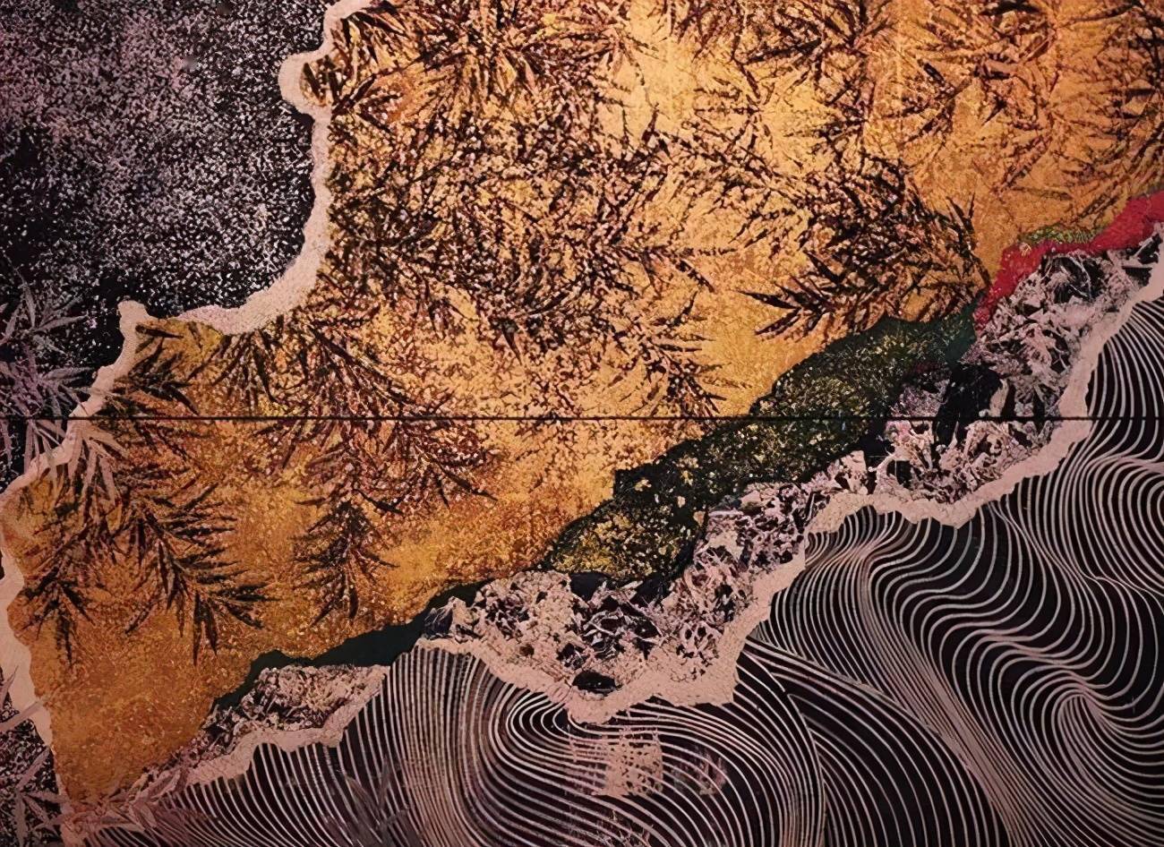 日本绘画界的毕加索加山又造的诗意画作欣赏