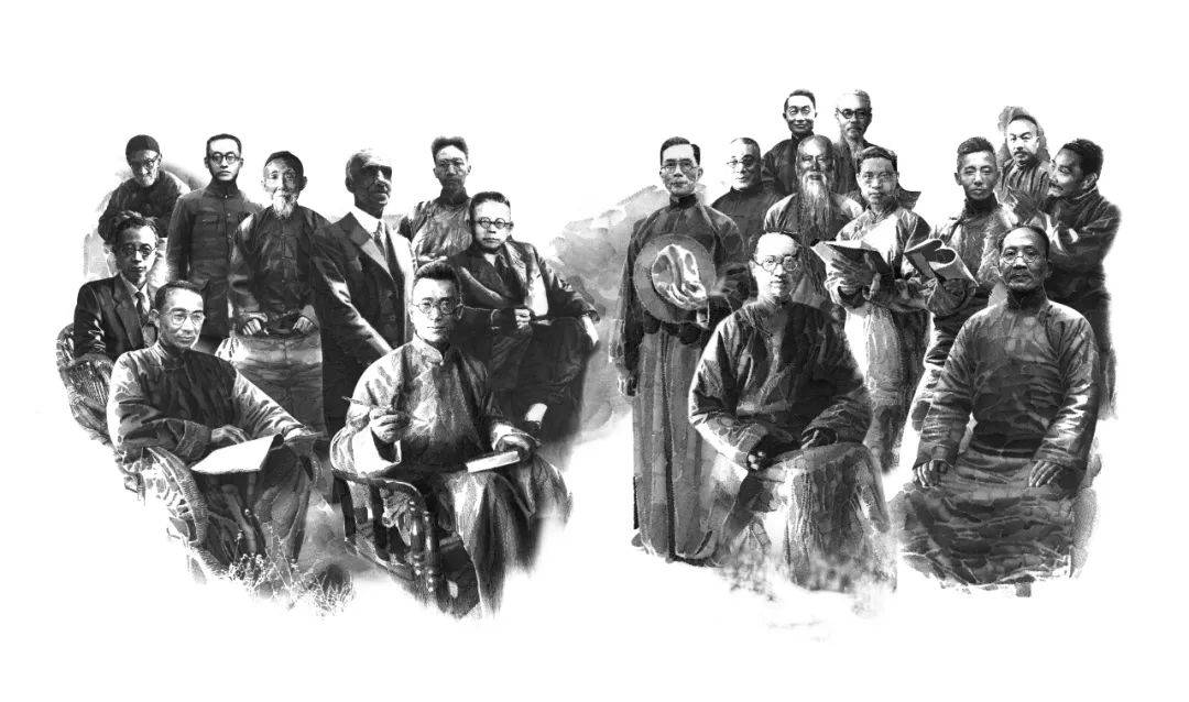 蔡元培,胡适,马相伯,张伯苓,梅贻琦,竺可桢,晏阳初,陶行知,梁漱溟