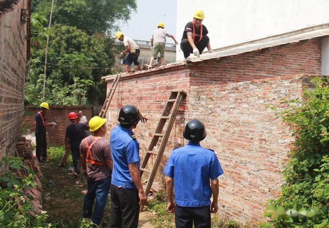 4宗違建民房被清拆2處動工工地被查處企石假期拆違控違不放鬆