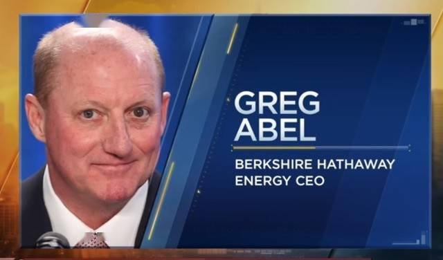 巴菲特宣布接班人,将掌舵4万亿市值伯克希尔_格雷格·阿贝尔