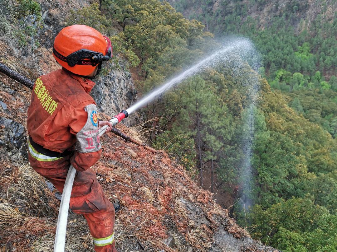四川雅江森林火灾全线扑灭后转入看守清理阶段 | Nestia