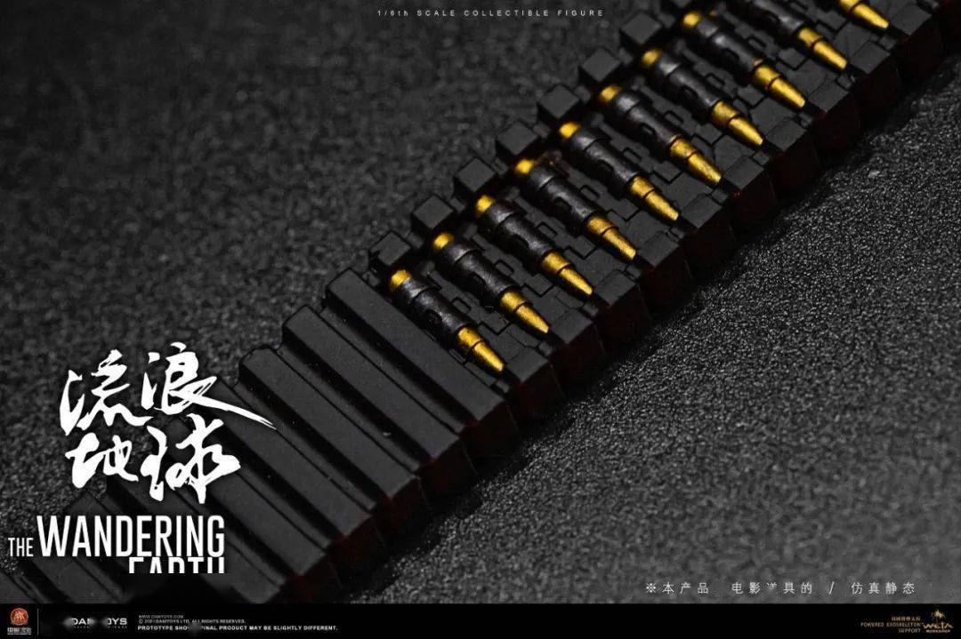 加特林瞩目,《流浪地球》又出新款1/6可动人偶