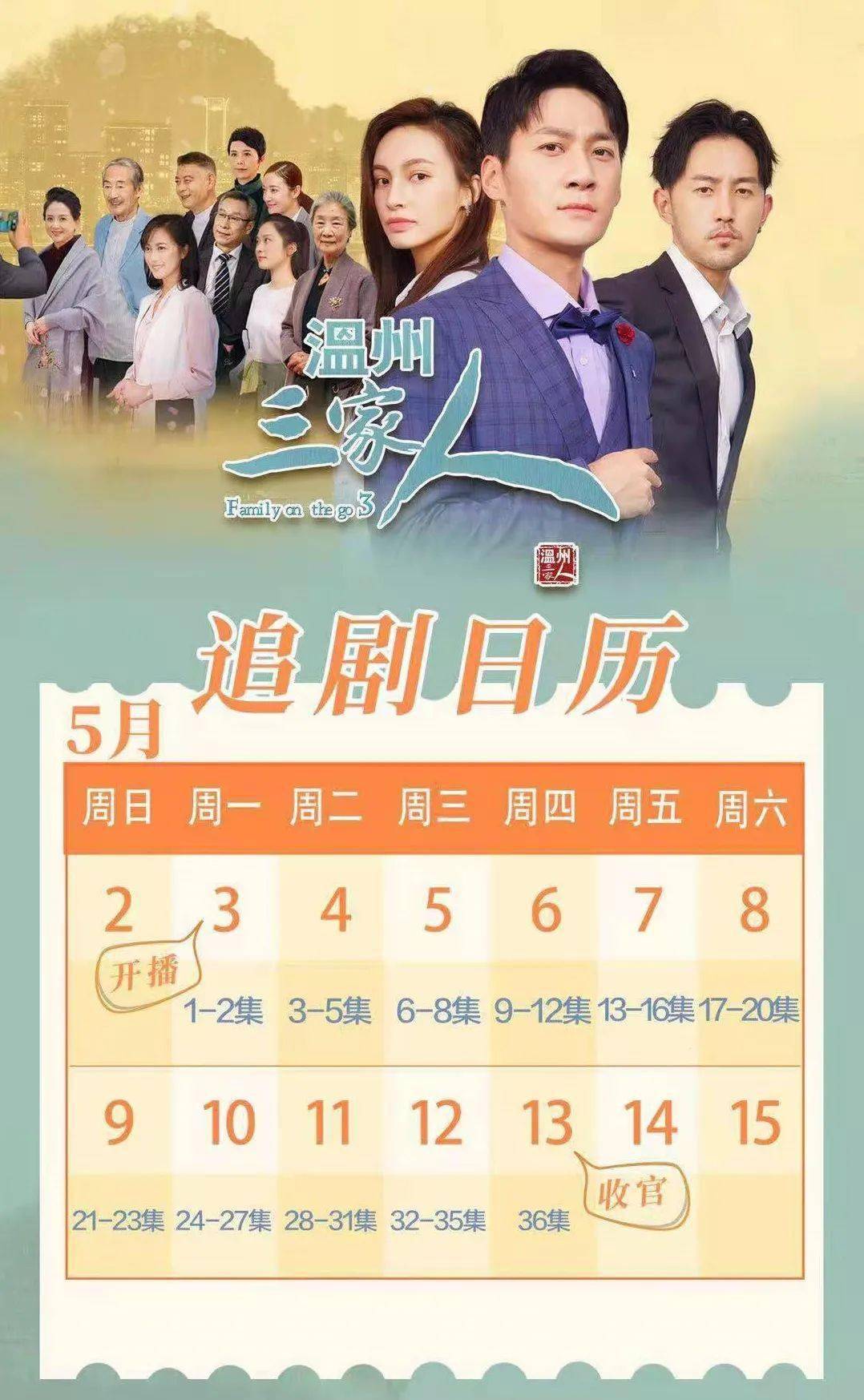 一度拿下同时段全国收视冠军 海内外温州人追剧《温州三家人》