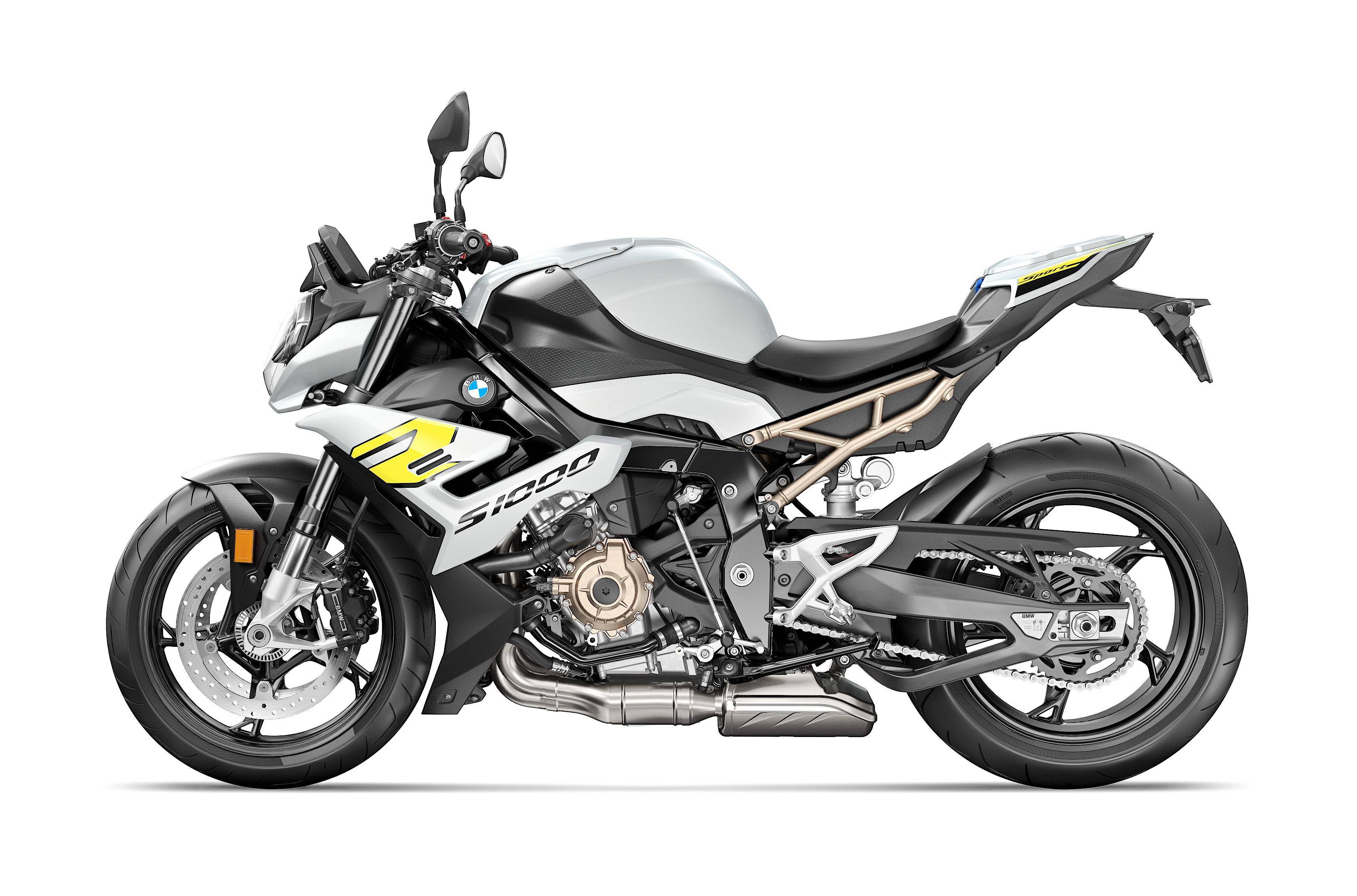 宝马新一代运动街车2021s1000r细节简介