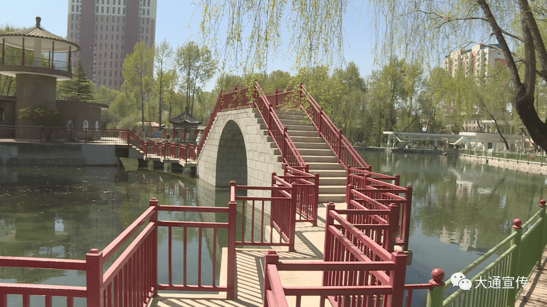 大通桥头公园图片