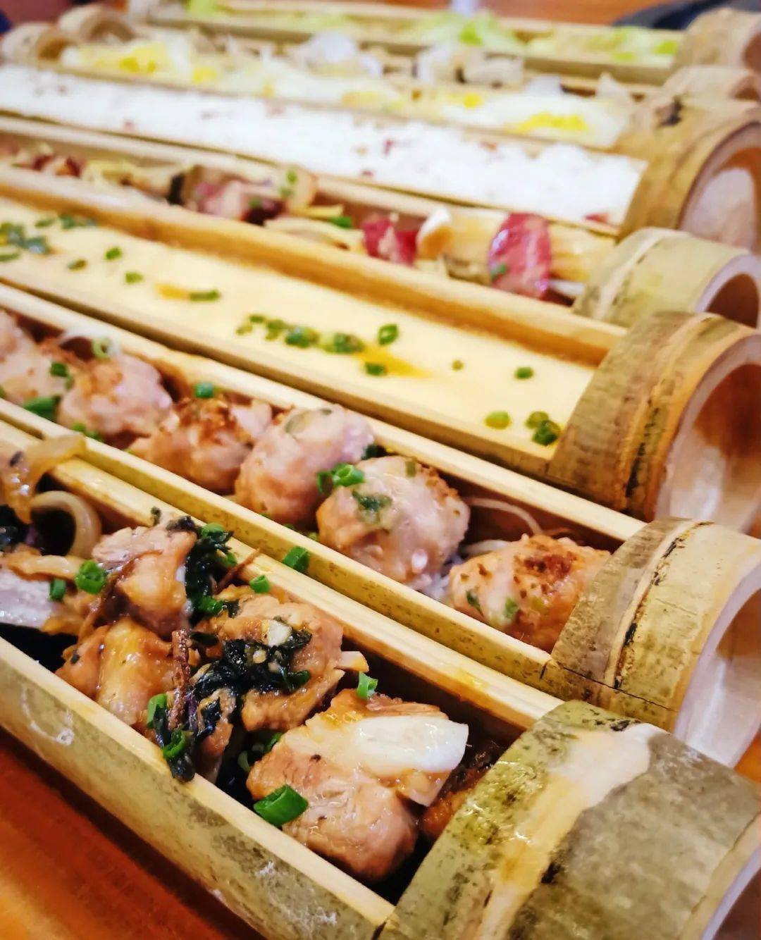 江门全竹筒大餐8道菜人均20