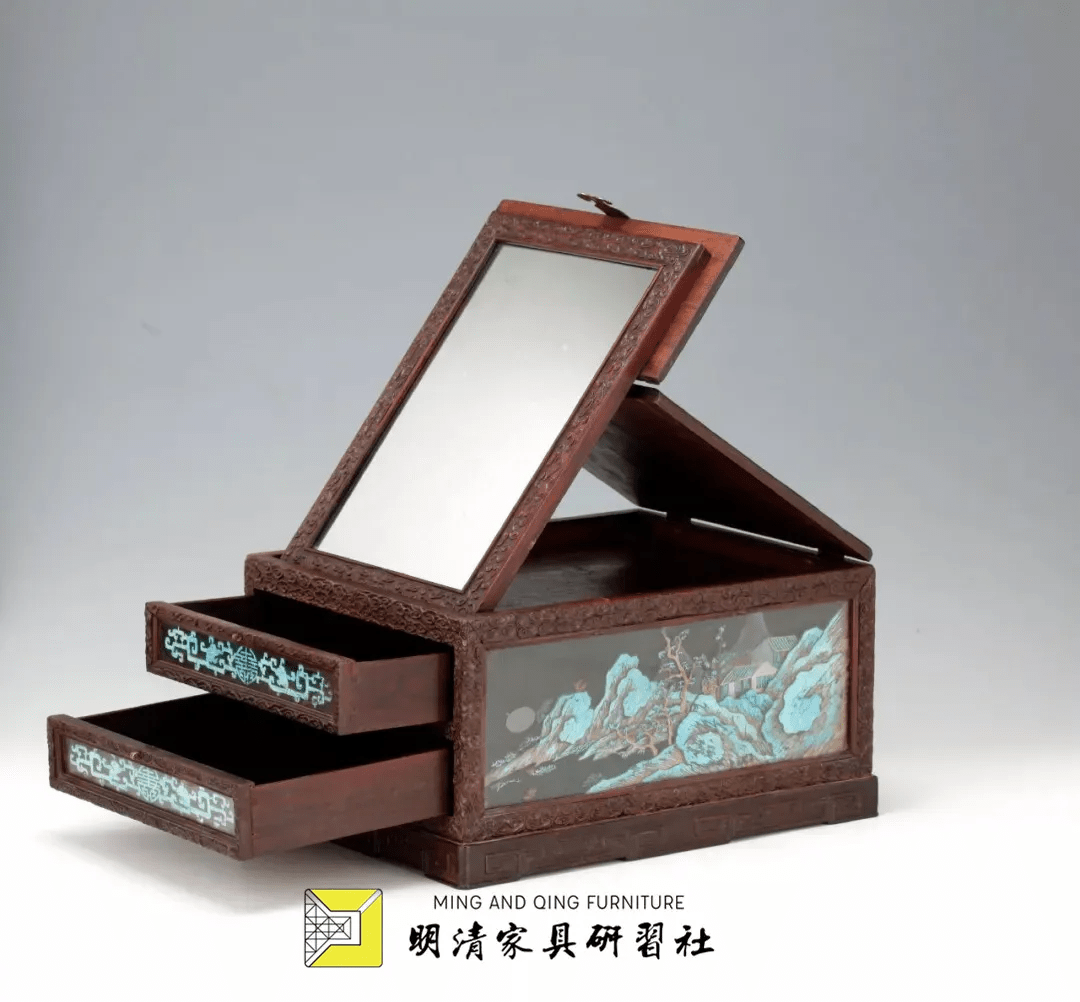 古代梳妆盒长什么样?_妆奁