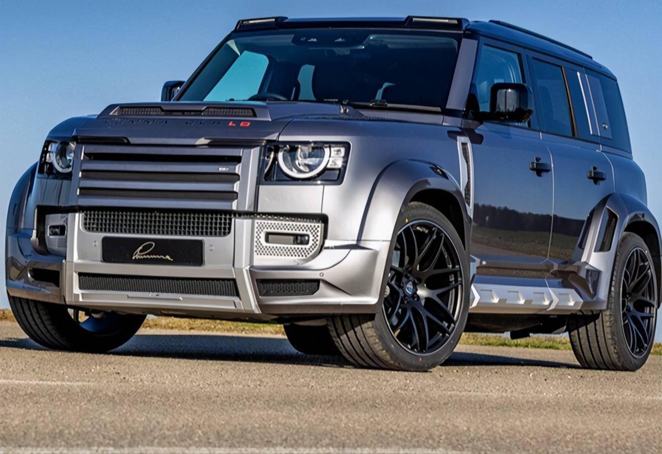 宽体车身30t混动最酷改装版路虎卫士来袭气势不输奔驰g