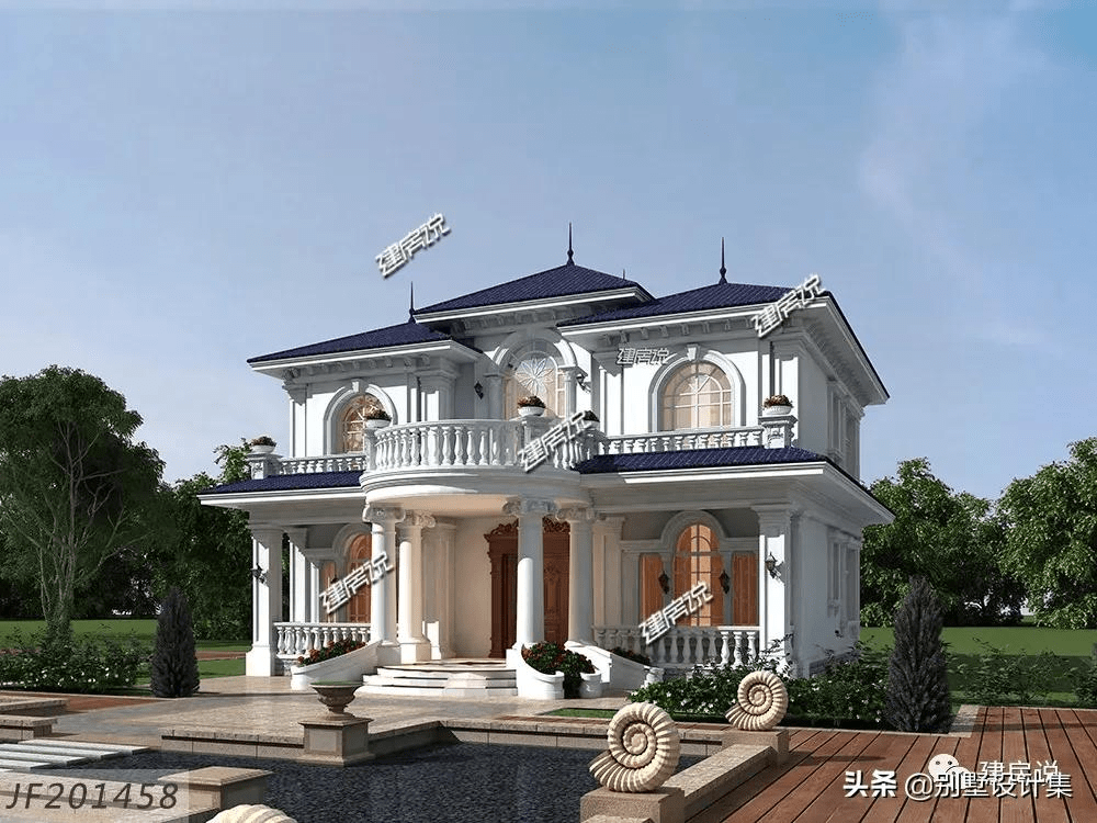 云南小伙,花30万建巴洛克别墅,全村独一栋,村里人天天来求图纸_风格