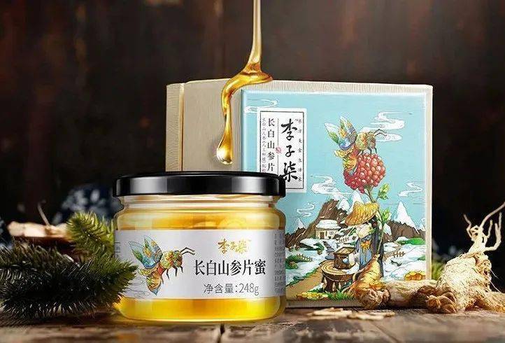 红糖姜茶热情似火的一抹红如同太阳般暖暖呵护着你李子柒品牌除了包装