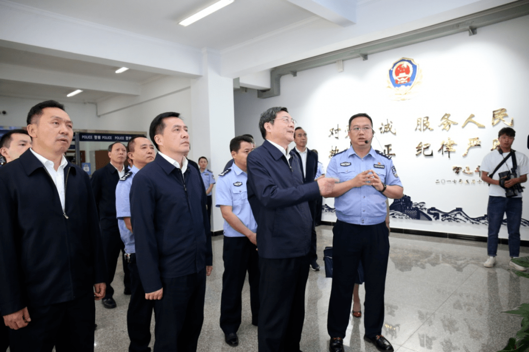 公安分局南信桥派出所督导调研中央第十二督导组云南小组小组长刘家伟