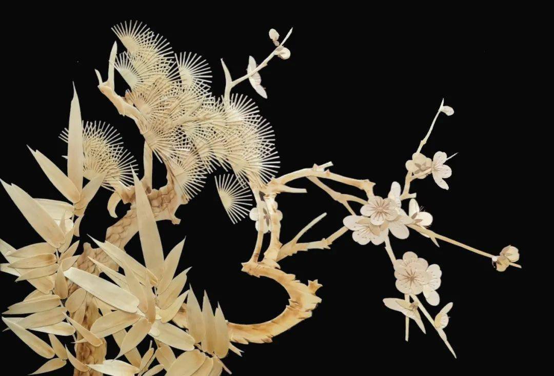 清廉麦秆剪贴画本次展览展出时间截至5月22日,展出地点为浦江月泉书院