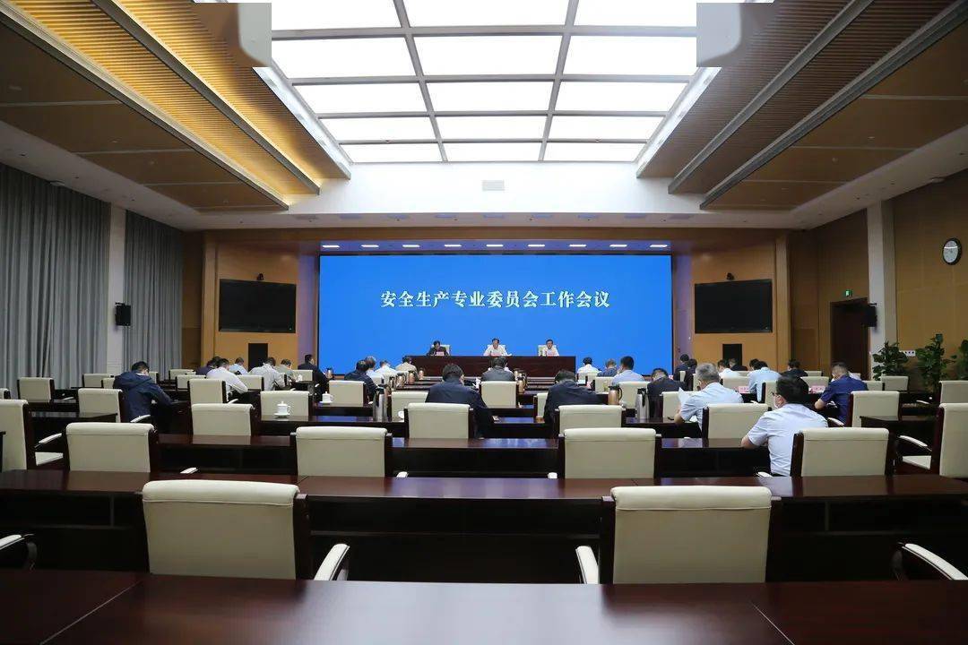 省政府安委会安全生产专业委员会工作会议召开