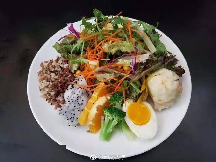 这个高校食堂推出减脂餐!就问你酸不酸?