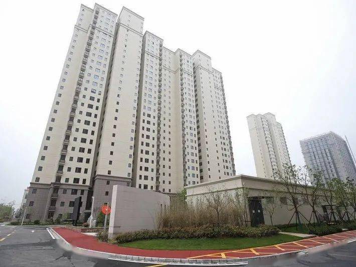 紫东核心区首个安置房竣工