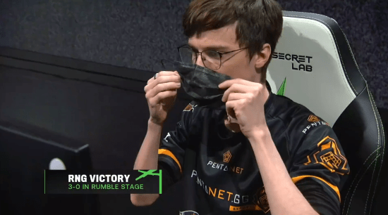 英雄联盟msi对抗赛第二日rng战队击败pggad选手gala全场输出最高