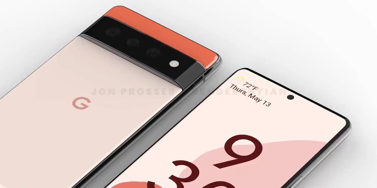 Jon|安卓12与Pixel 6渲染图曝光：将在Google I/O 2021上亮相
