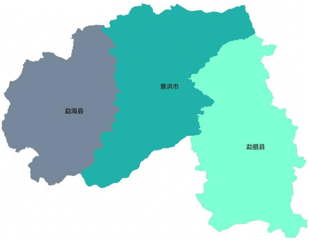 广西西双版纳地图全图图片