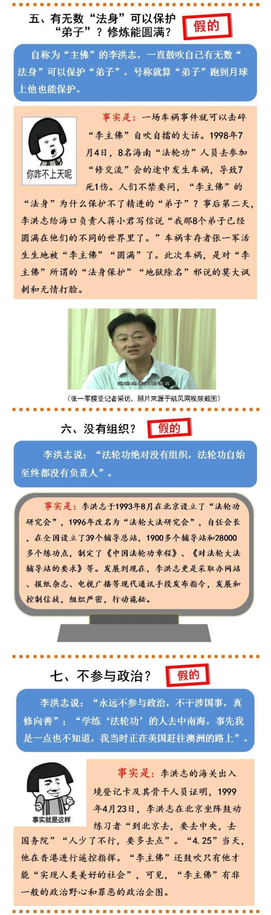 反邪图解再揭李洪志假主佛真骗子的真实面目