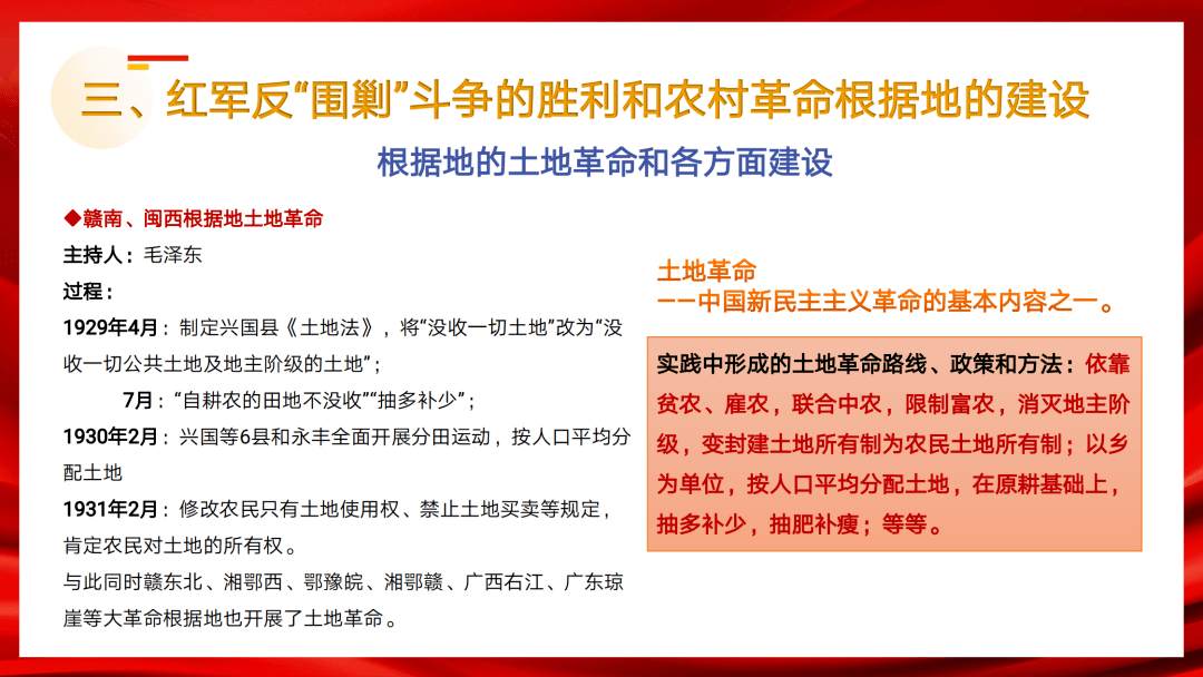 党史学习掀起土地革命的风暴