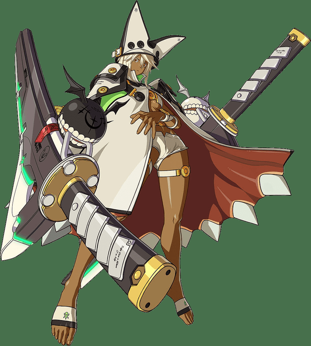 拉姆萨雷尔·瓦伦丁第一次出现在2014年的《罪恶装备:xrds -sign-》