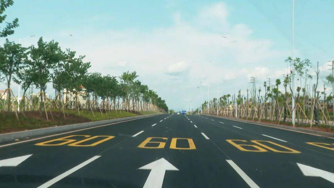 已完成工程量95罗定环市南路建设进入收尾阶段