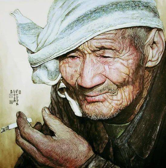 同照片般逼真,画家张洪源实力惊艳全国!_国画