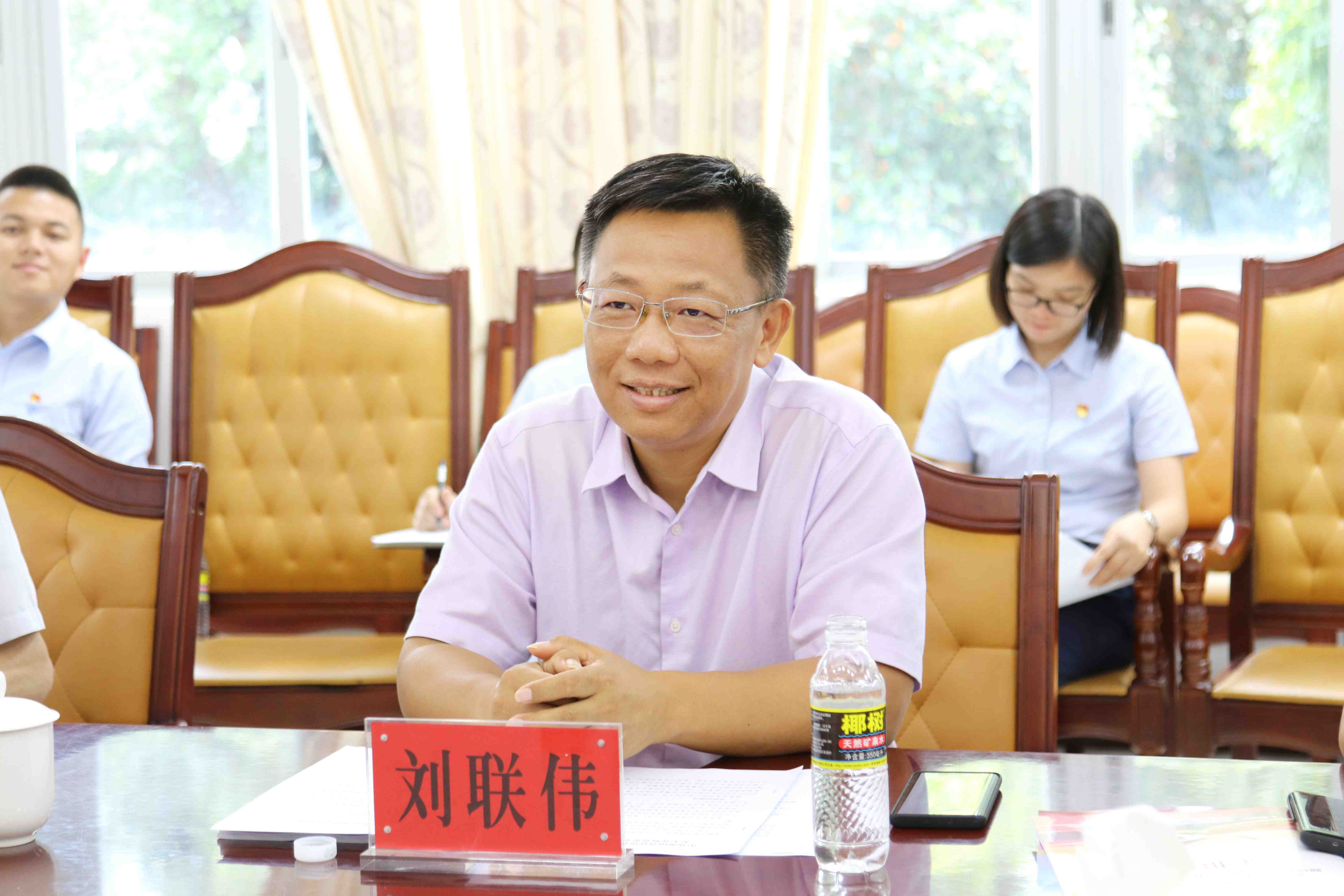 工作并召开座谈交流会,省住房和城乡建设厅党组成员,副厅长刘联伟出席