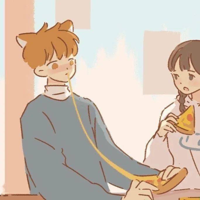 cp头像我们接吻吧我们别恋爱