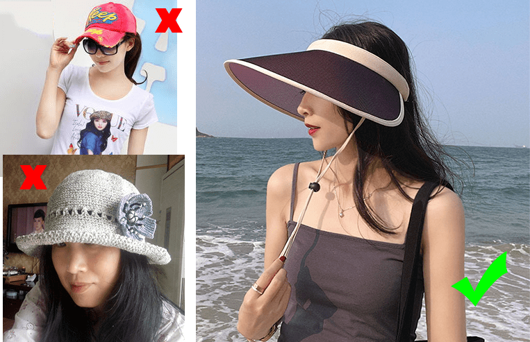 一戴就被人追问的【女星防晒帽】,随意凹造型,还阻挡99%紫外线!