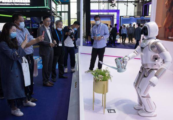 机器人|创新科技闪耀数博会