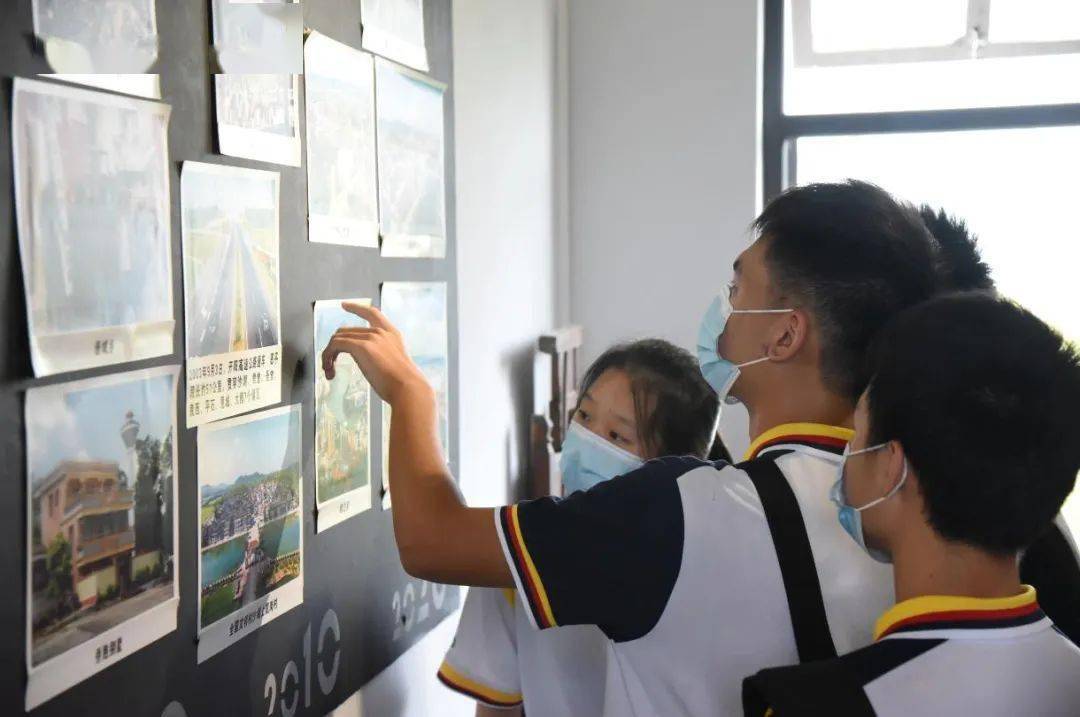 追寻红色足迹传承红色精神恩平市华侨中学学生这样学党史