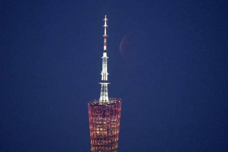 广州|太美了！罕见的? “超级月亮”+“月全食”！一大波美图来了