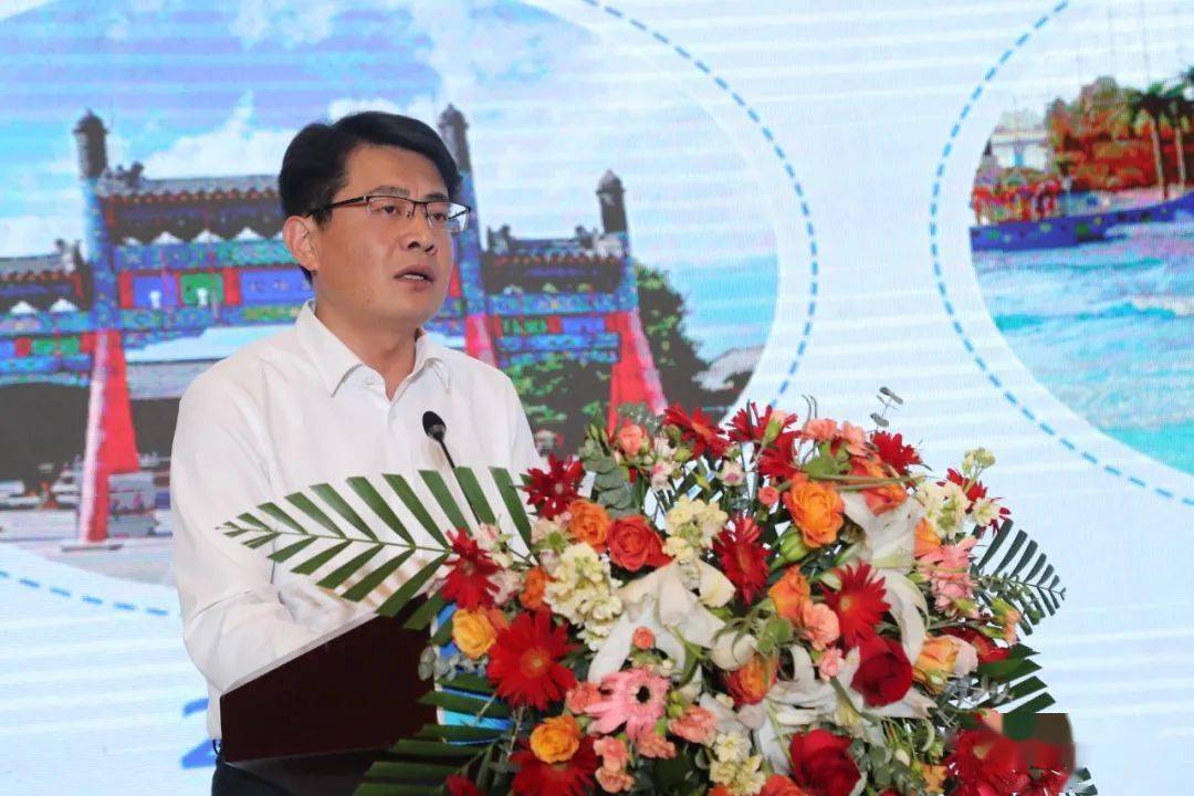 张瑞杰在致辞中介绍了惠民县概况和铝产业培育发展情况