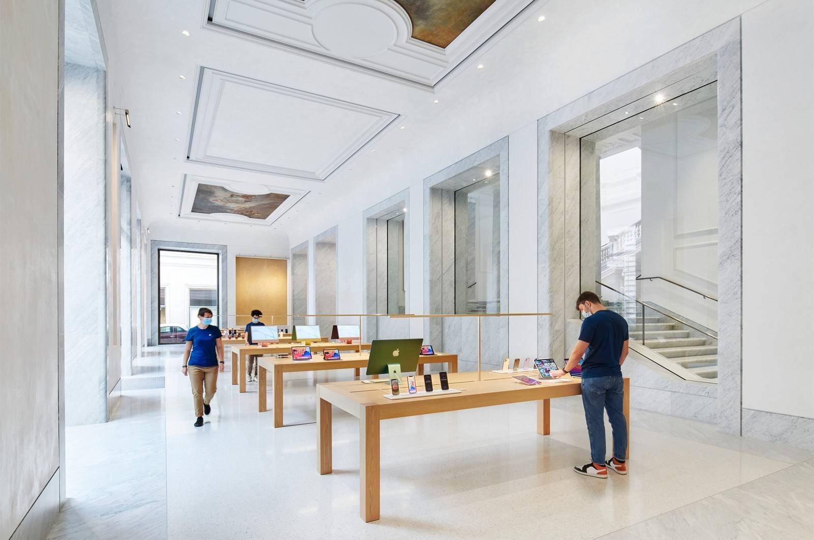 Apple Store罗马新店将开业向艺术和文化历史致敬 Via