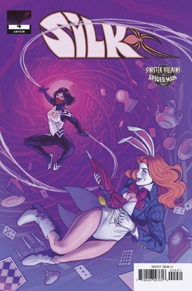 漫威漫画蛛丝第4期变体封面图公开