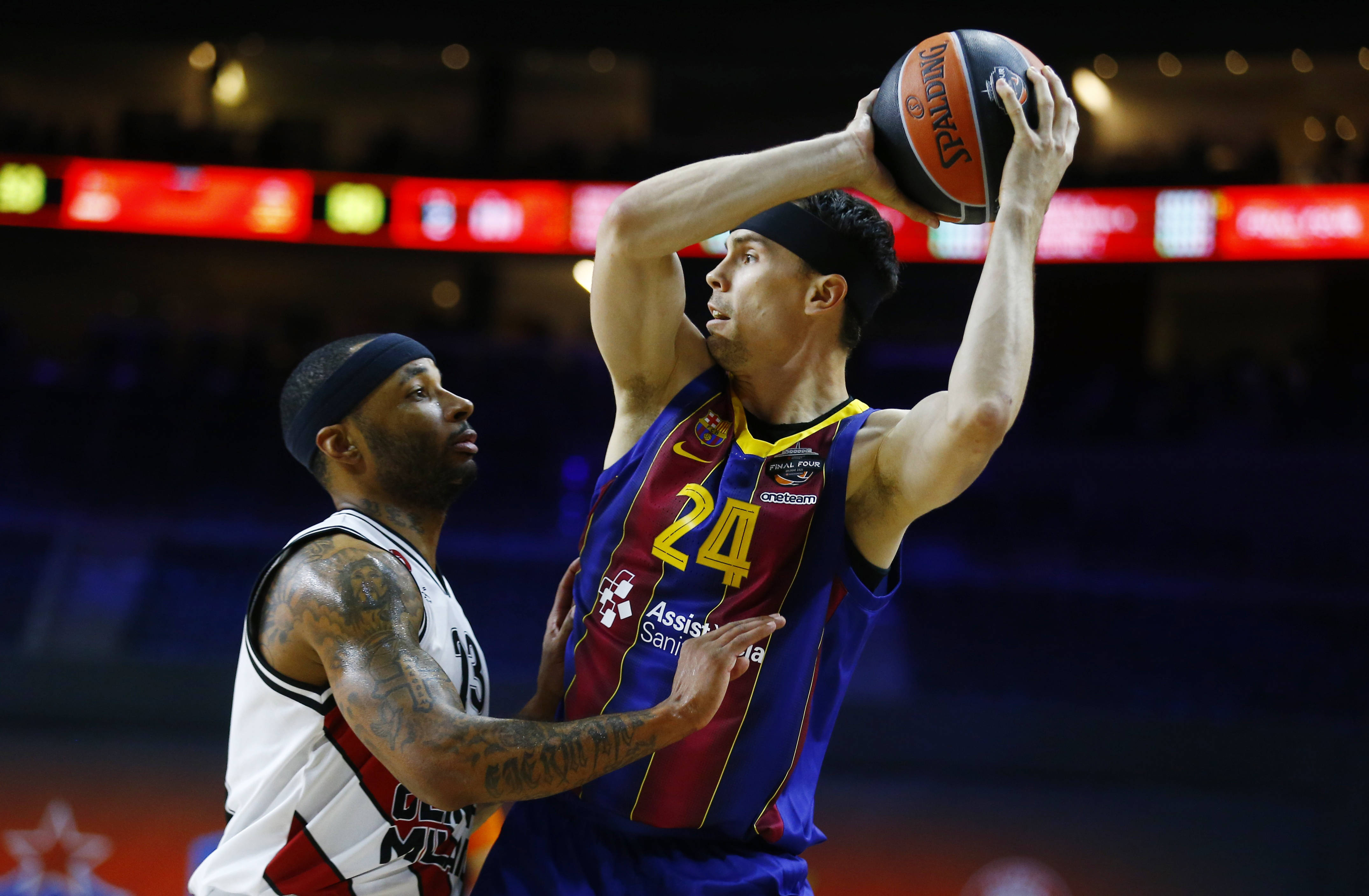 篮球欧篮联巴塞罗那胜米兰奥林匹亚