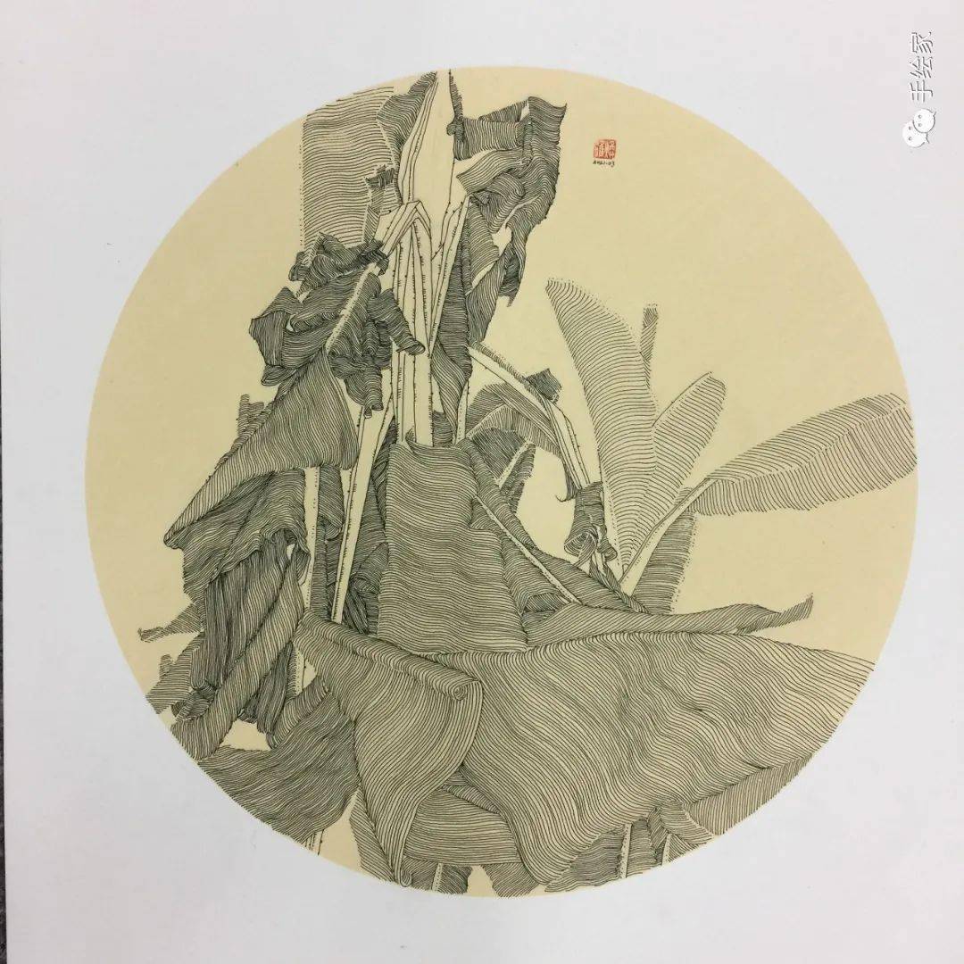 画家陈焕雄用钢笔线条寻找田园诗意