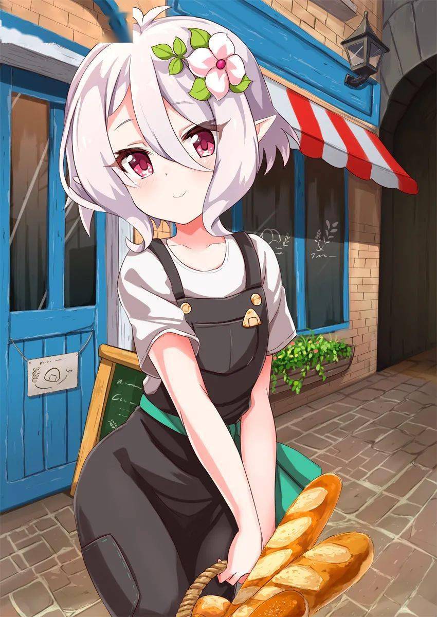 萌你一脸的可可萝插画作品可做头像