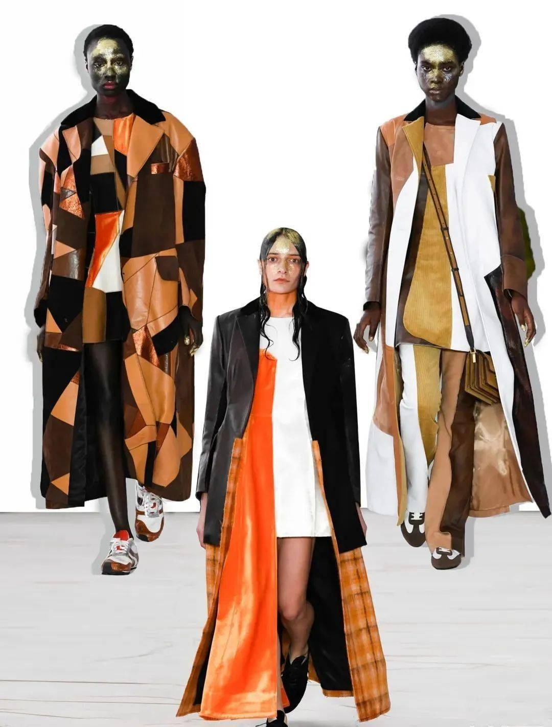 聚焦质感皮革大衣复古未来主义回潮